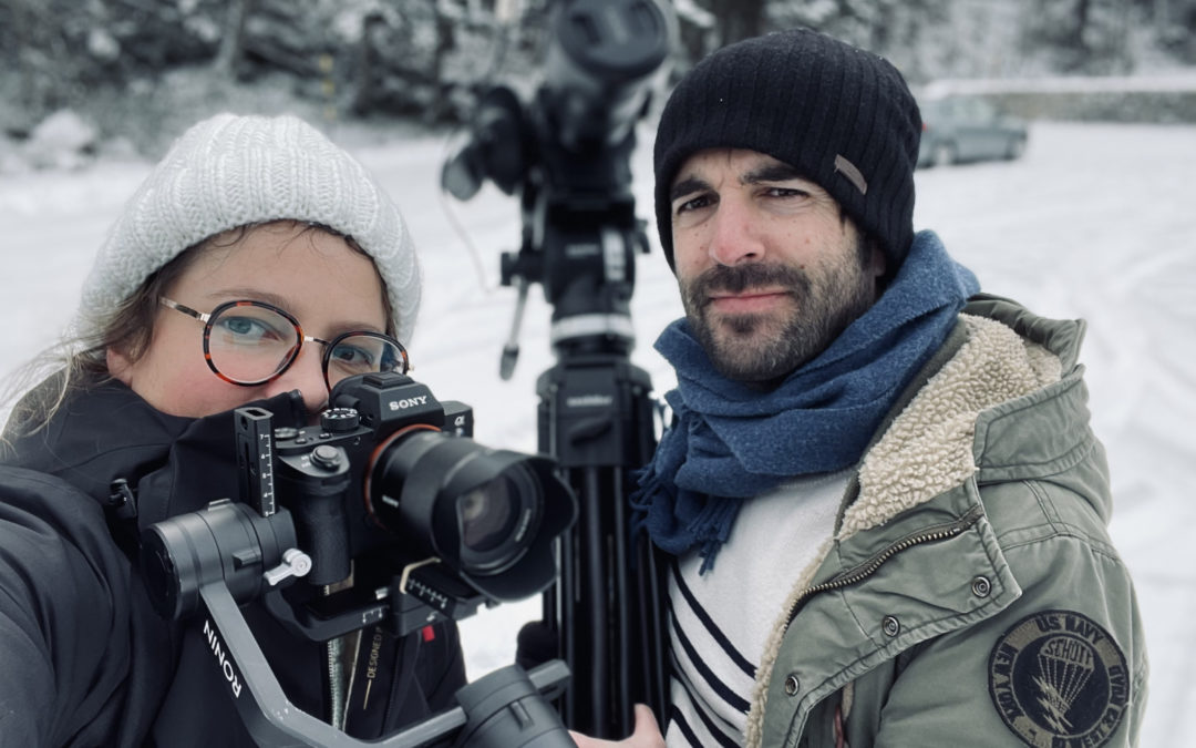 Tournage au Pont d’Espagne