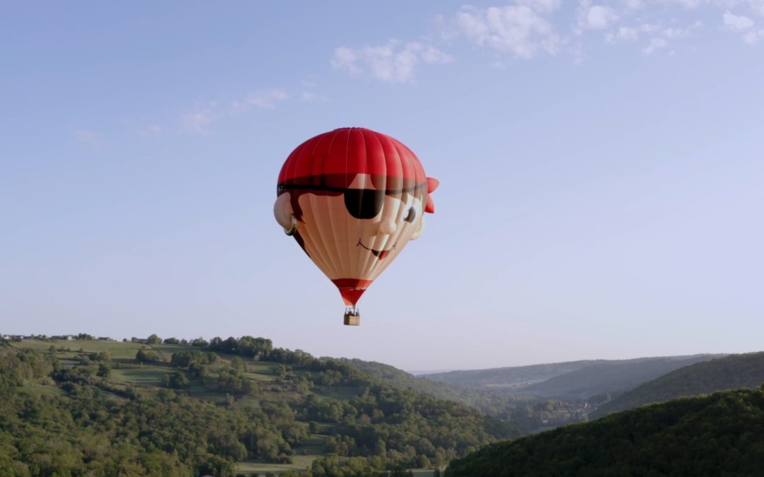 LES BARONNIES EN MONGOLFIERE